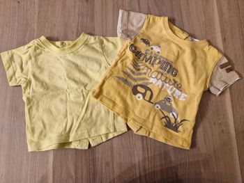 Lot de 2 t-shirts 1 mois