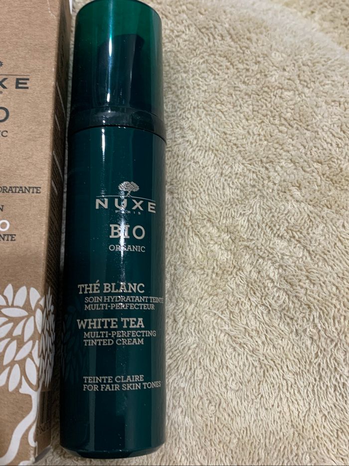 Nuxe bio thé blanc crème teintée - photo numéro 3