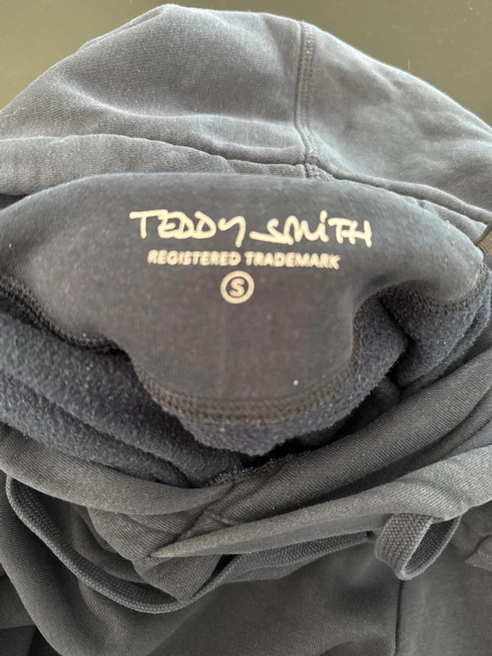 👕 Sweat à capuche Teddy smith- taille S très bon état - photo numéro 10