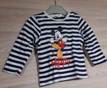 Tee-shirt manches longues Mickey