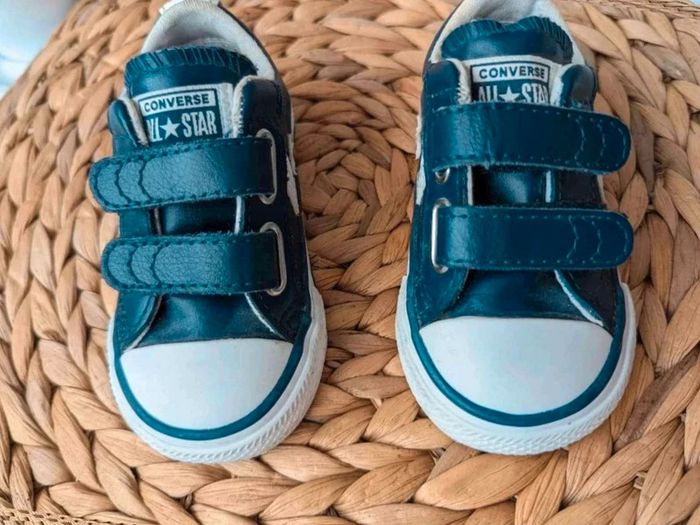 Basket scratch Converse basses cuir 20 - photo numéro 3