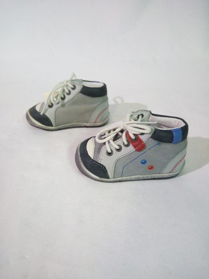 Chaussures Babybotte Franjo gris