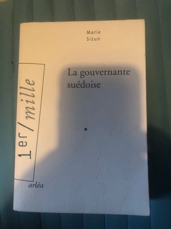 La gouvernante suédoise - Marie Sizun