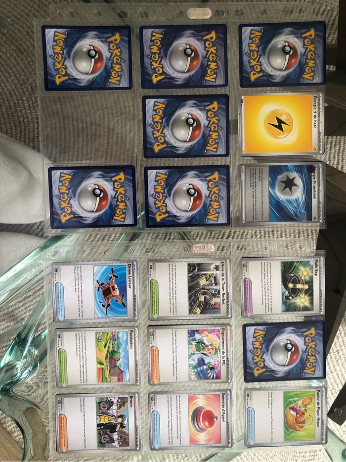 Lot de 140 cartes POKÉMON energies-objets-stades-outils - photo numéro 5