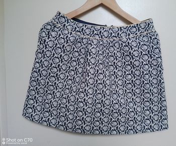 Lili & Lala magnifique jupe bleu marine or