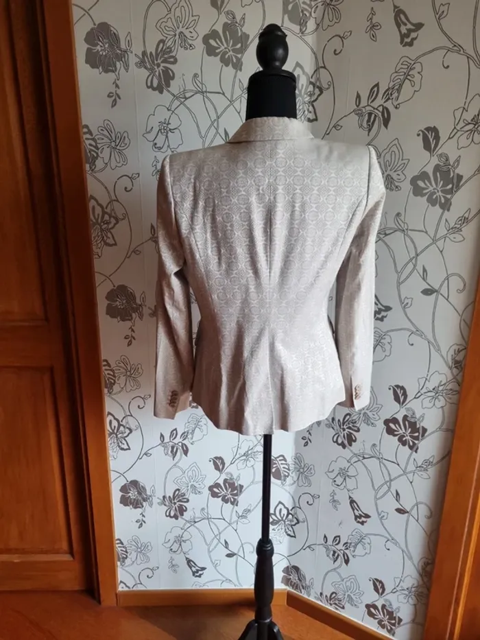 Veste imprimé beige - photo numéro 8