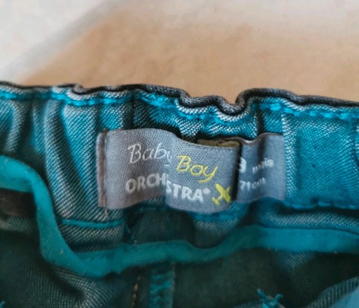 Pantalon jean bébé garçon 9 mois - photo numéro 3