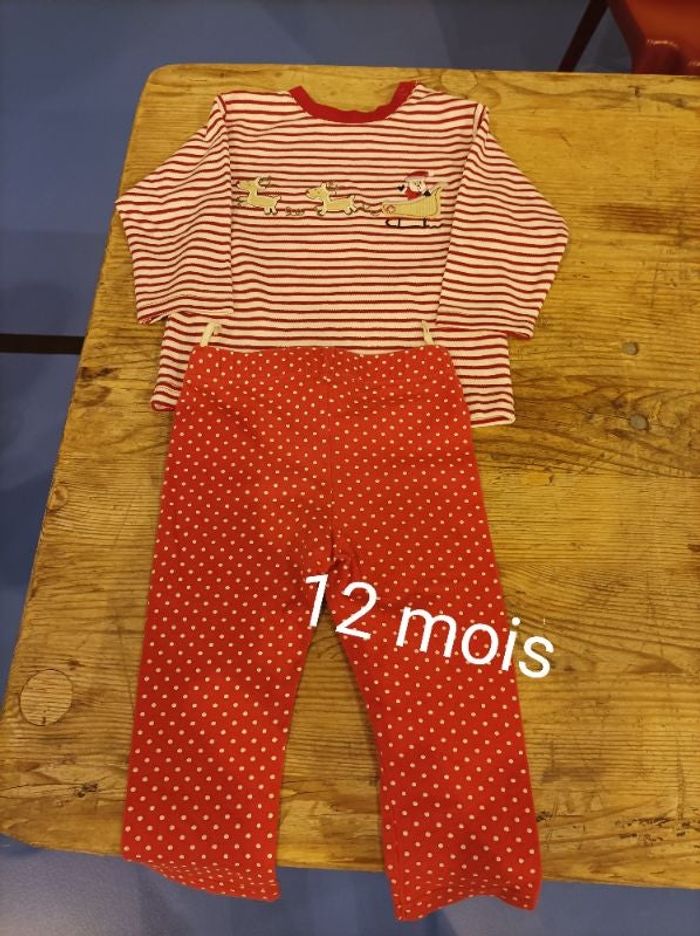 Ensemble pyjama 12 mois