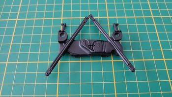 Support inférieur 2 pièce détachée miniature Solido Peugeot 206 cc 1/18 1/18e 1/18ème #C13