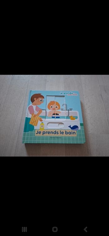 Livre je prends mon bain