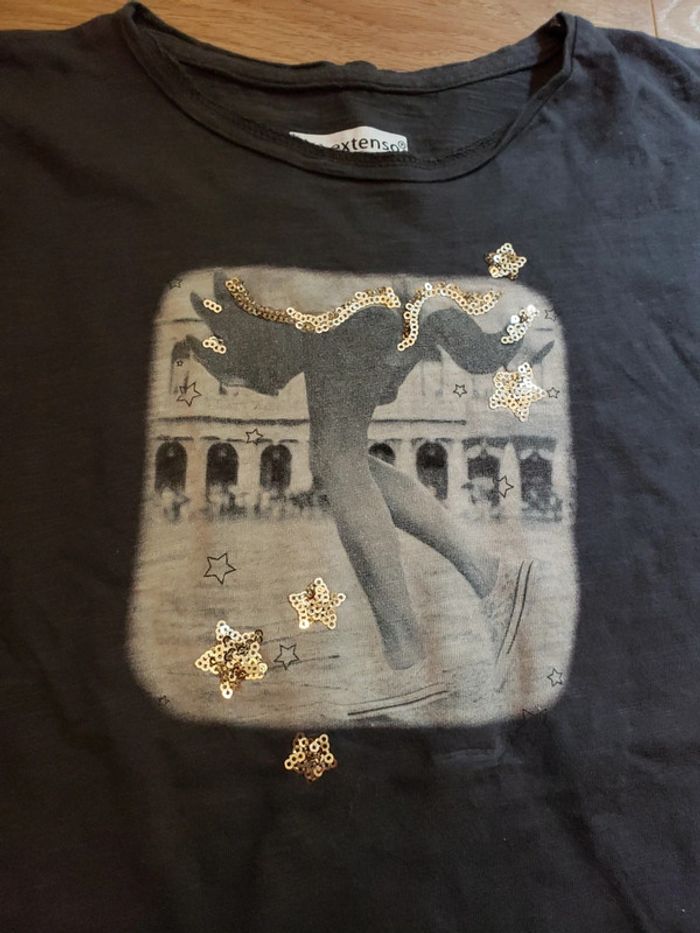 T-shirt manches longues taille 12 ans - photo numéro 2