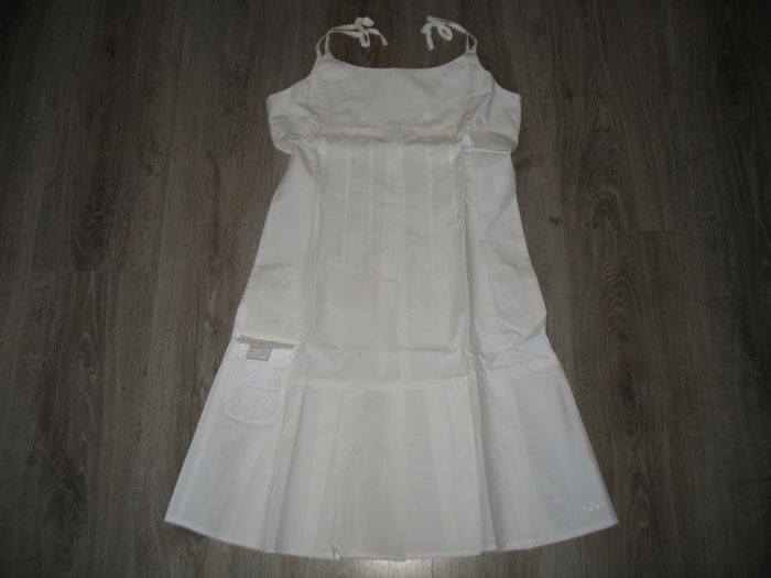 ROBE BLANCHE FILLE "DDP" - 14 ANS - n°02 - photo numéro 2