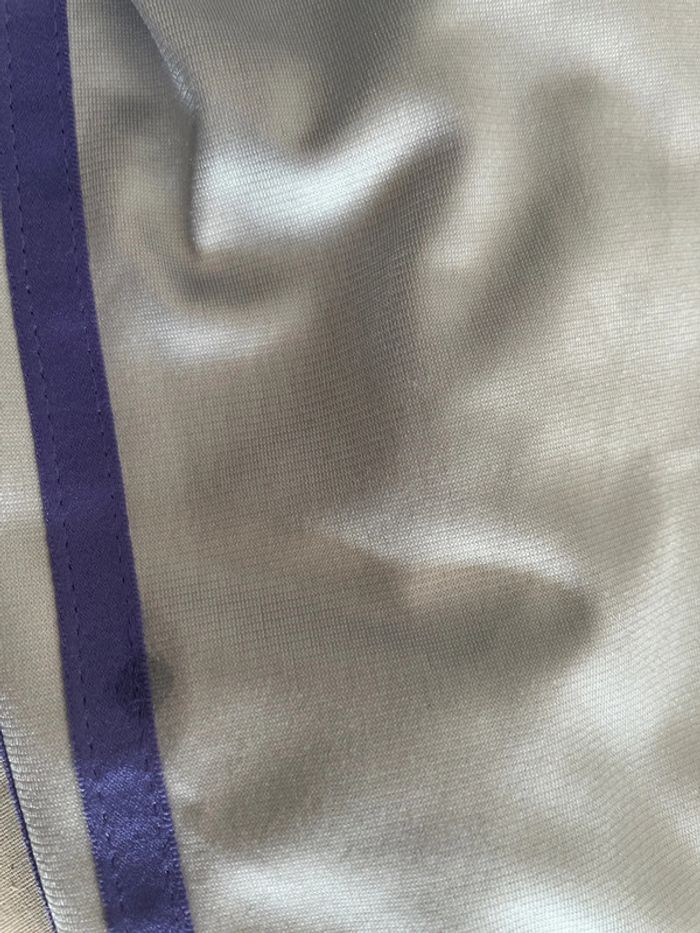 Veste Adidas Originals femme – Respect Me – Taille 38 – Grise & violette – Logo strass - photo numéro 9