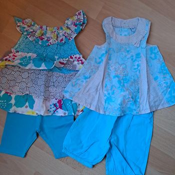 Lot de 2 ensembles fille 6mois #je-ne-sais-quoi