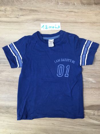 T shirt 12 mois