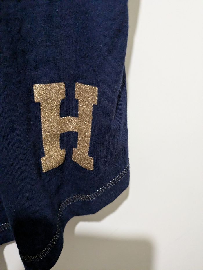Magnifique tee shirt pyjama Harry Potter bleu et doré. Taille S - photo numéro 2