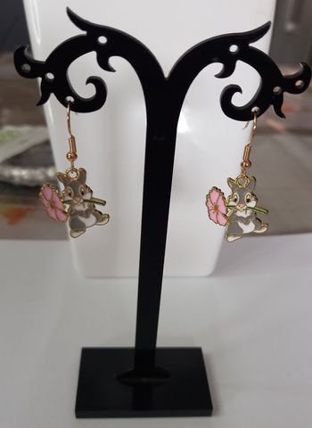 Boucles d'oreilles pan-pan