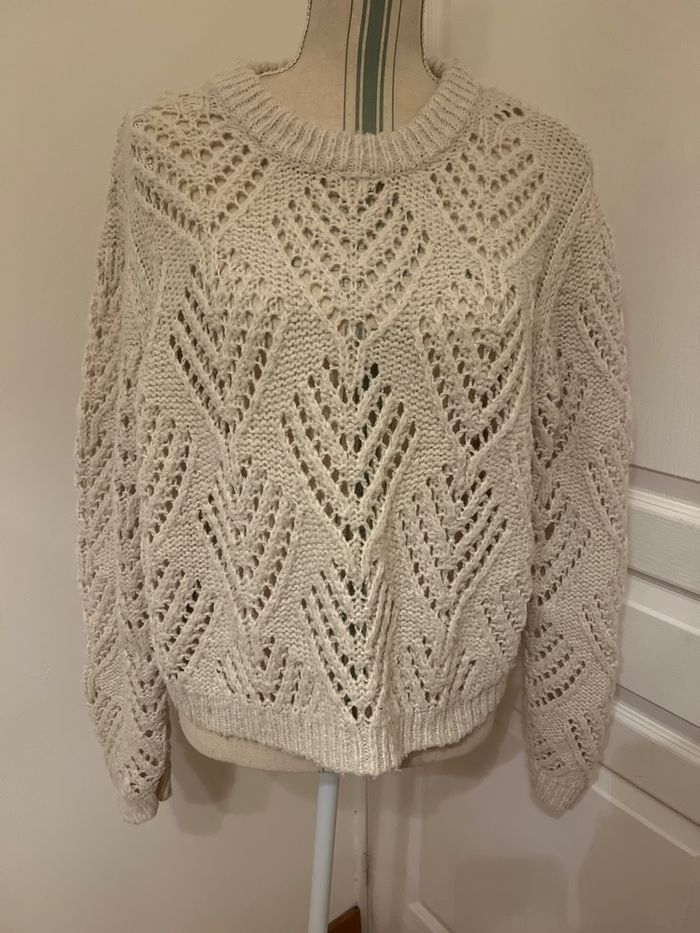 Pull ajouré