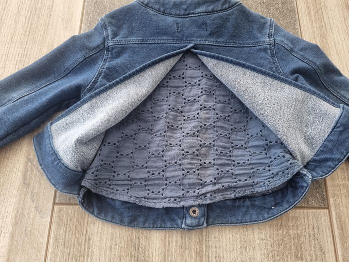 Veste en jean printemps été fille - photo numéro 3