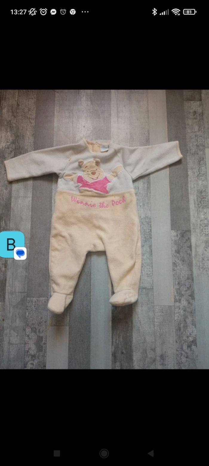 Pyjama épais 6 mois