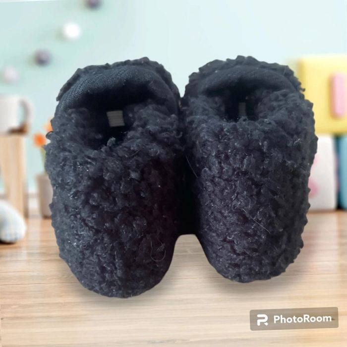 chausson bleu mom et dad - photo numéro 2