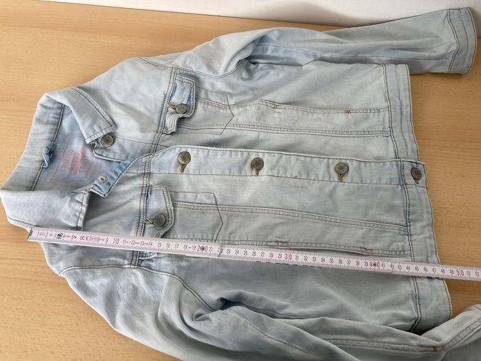 veste en jeans 158 cm 12 ans - photo numéro 4