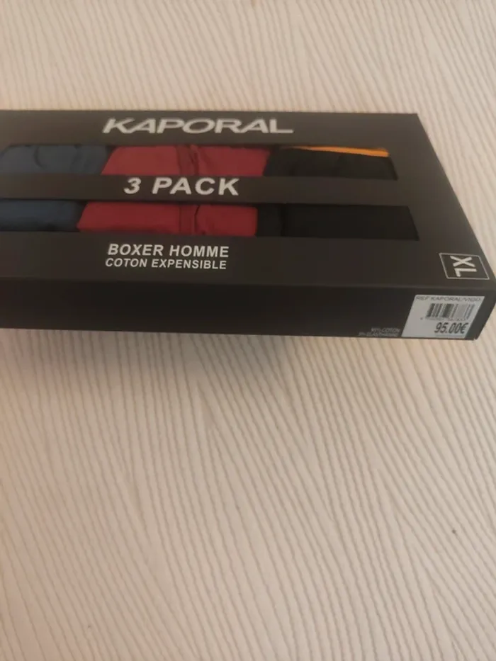 Lot 3 boxers homme Kaporal - photo numéro 2