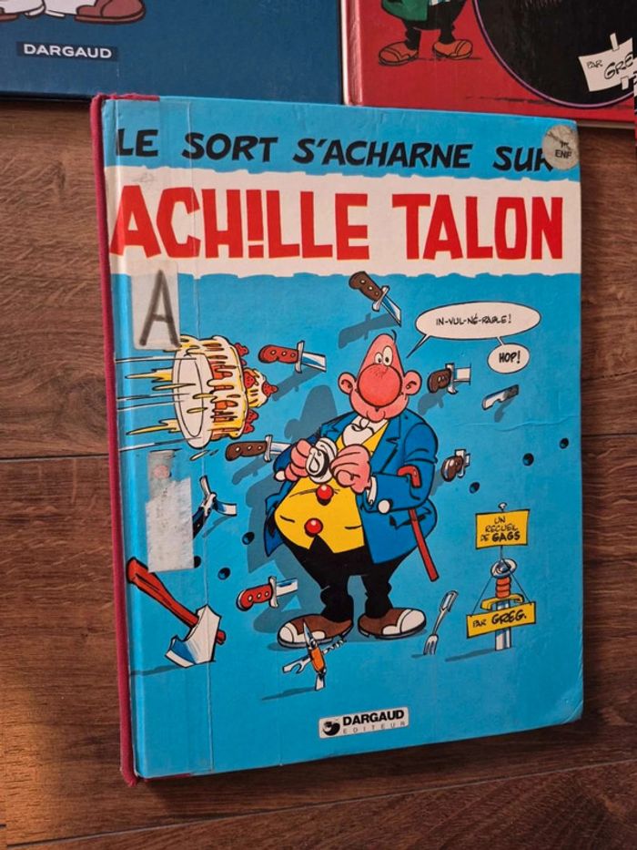 Lot de 5 bandes dessinées Achille Talon - photo numéro 6