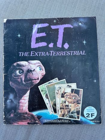 Album France Images (type Panini) complet ET E.T l’extraterrestre film vignettes stickers ancien