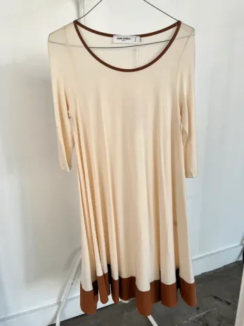 Robe écru manches longues Joanna Koubella