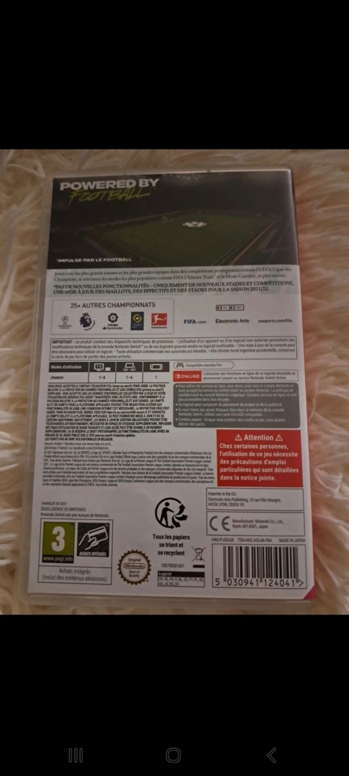 Fifa 22 sur switch - photo numéro 2