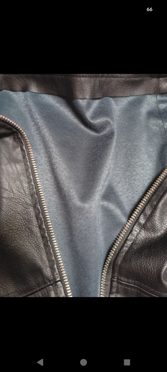 Juppe en similicuir (sky) - photo numéro 7