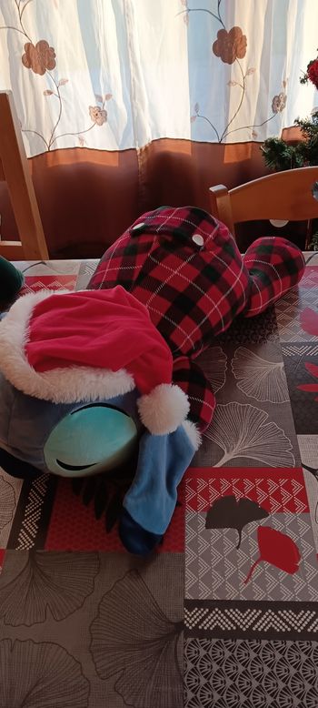 Cuddleez stitch père Noël