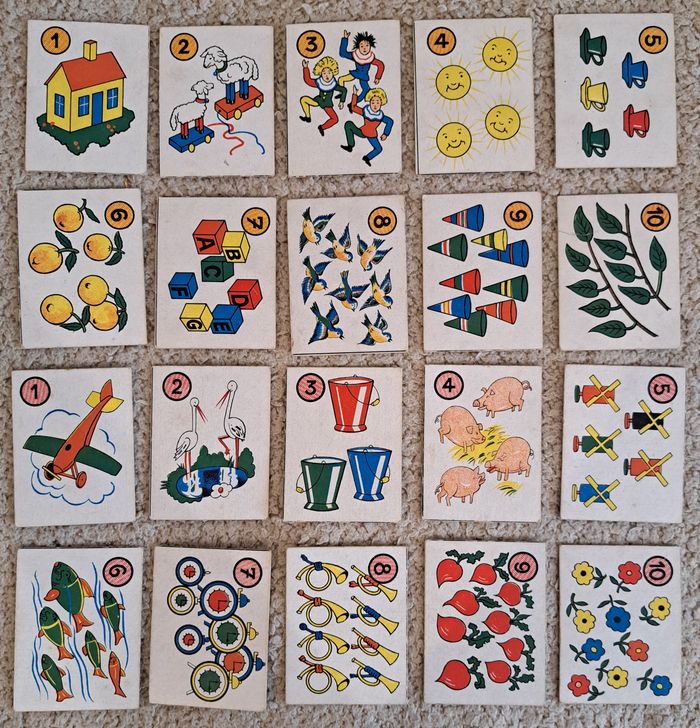 ♟️Ancien jeu de société Loto Calcul par Stella - complet - photo numéro 5