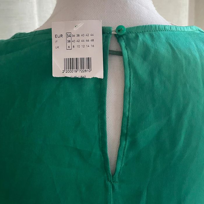 Blouse verte neuve Camaieu - photo numéro 3