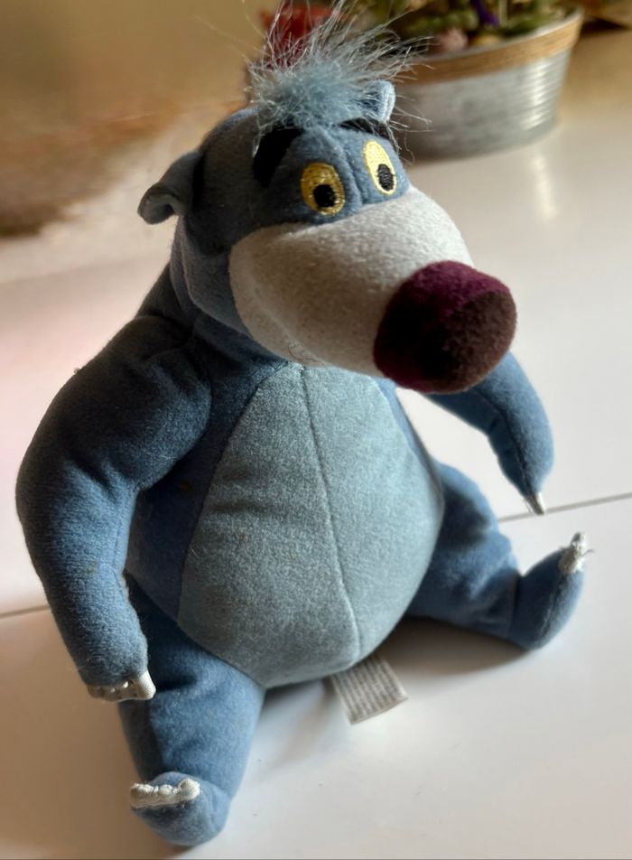 Petite peluche assise Baloo - photo numéro 2