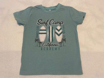 T-shirt manches courtes vert - 8 ans
