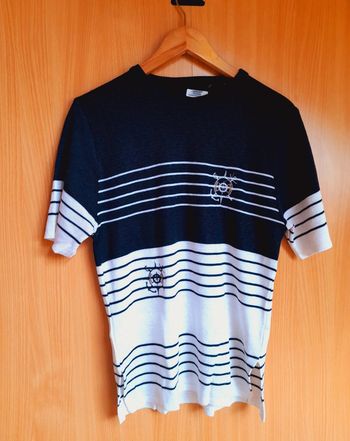 Tshirt à rayures en laine pour hiver protège du froid taille unique
