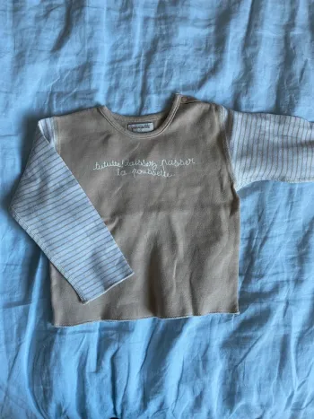 Tee shirt manches longues 18 mois Grain de blé