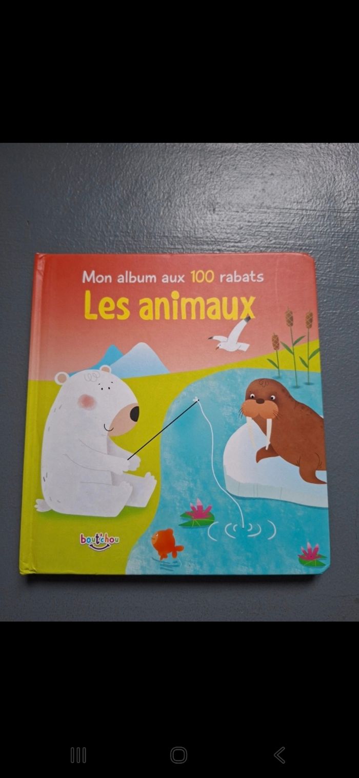 Livre à rabats