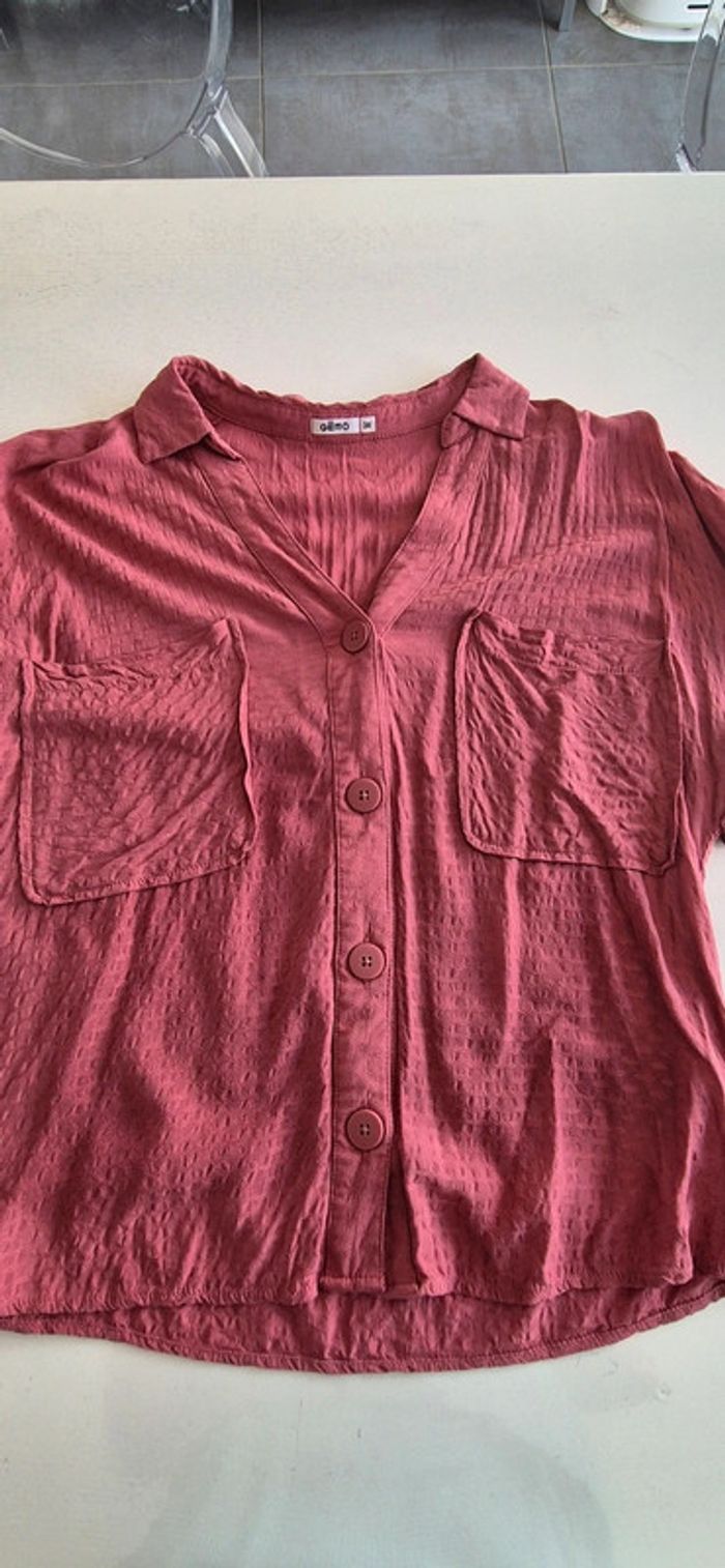 Chemise manches courtes