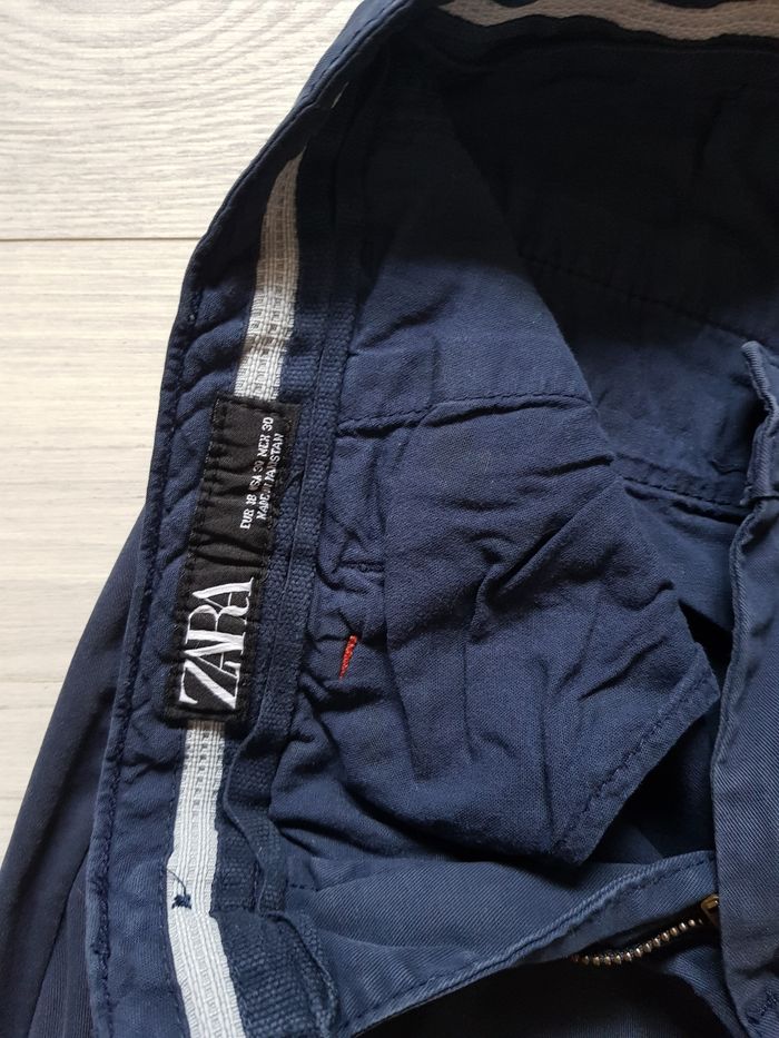 Pantalon Zara bleu marine - photo numéro 3