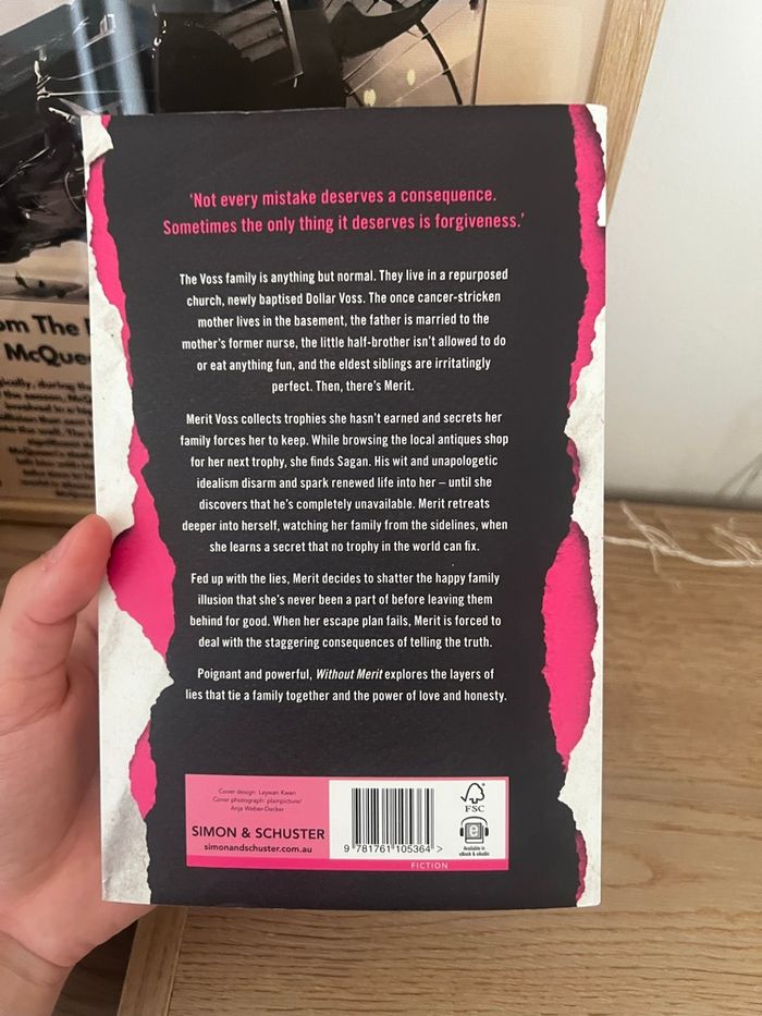 livre romance Without Merit VO - photo numéro 2