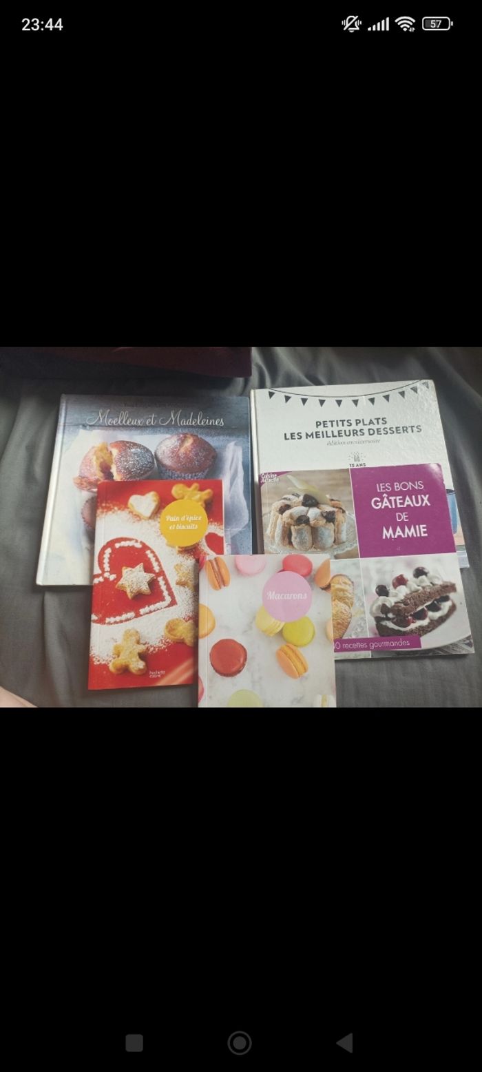 Lot livre de cuisine