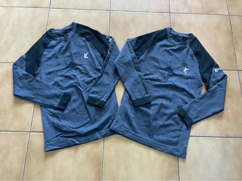 Lot 2 t shirts techniques 11/12 ans