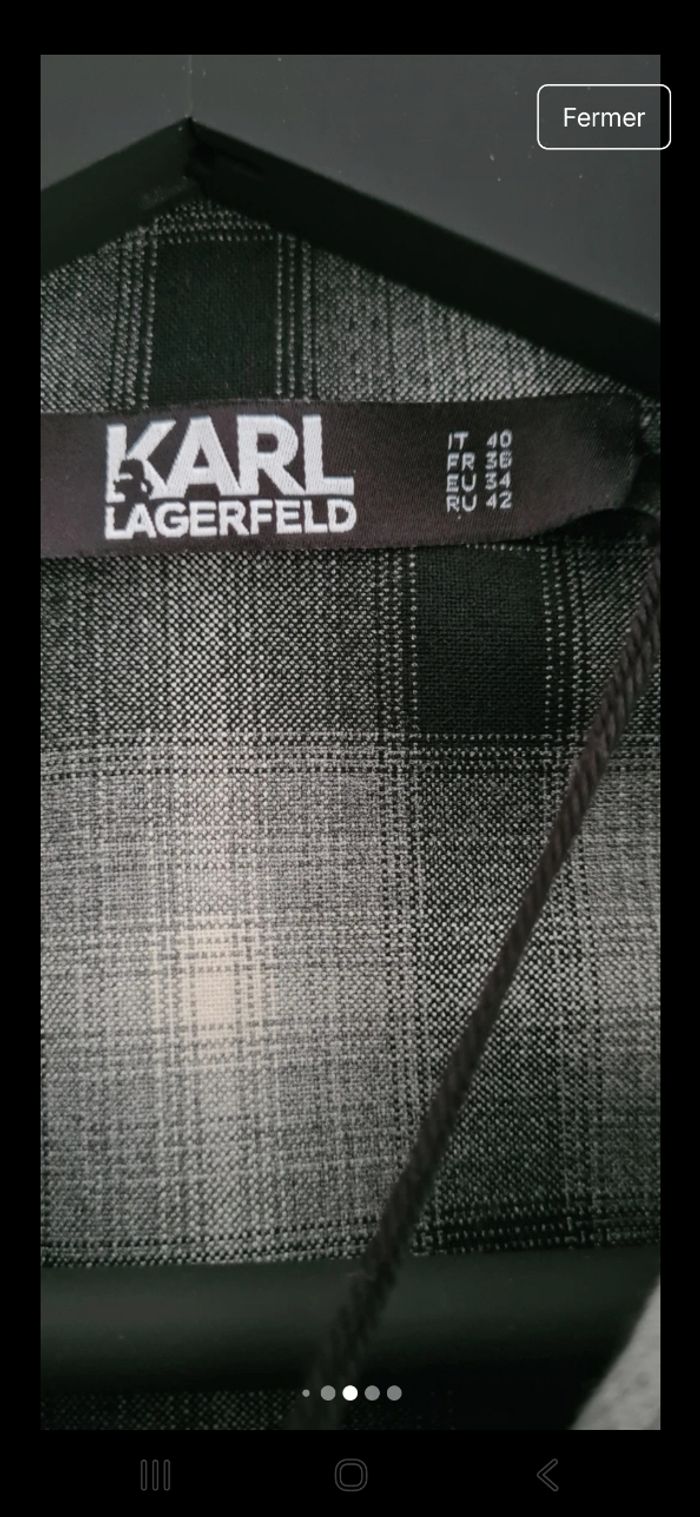 robe Karl  Lagerfelld - photo numéro 4