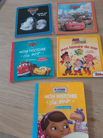 Lot 5 livres : mon histoire du soir