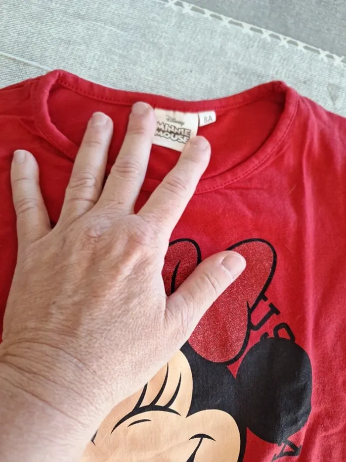 Tee-shirt minnie - photo numéro 3