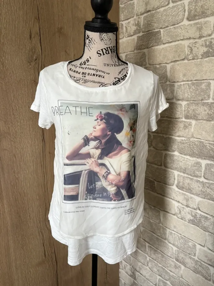 T-shirt fluide femme taille 38/40