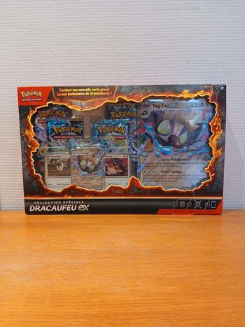 Coffret pokemon constitué par mes enfants